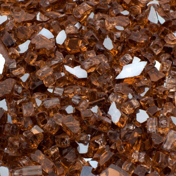 Copper Reflective Landscape Glass -½” - Image 2