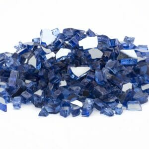 Cobalt Blue Reflective Landscape Glass -½”