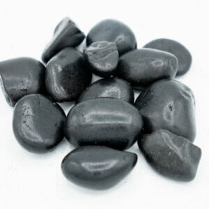 Black Polished Beach Pebbles 1-2”