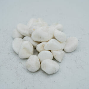 White Beach Pebbles .25-.75”