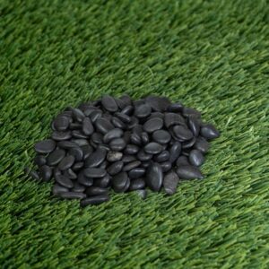 Black Polished Beach Pebbles .25-.5”
