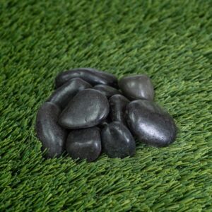 Black Polished Beach Pebbles 1-2”