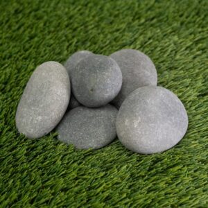 Gray Mexican Beach Pebbles 2-3”