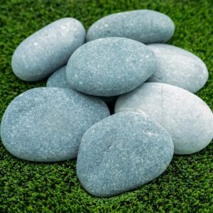 Gray Mexican Beach Pebbles 3-5”